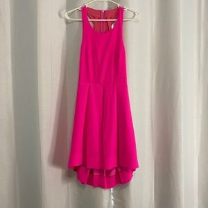 LULUS| HOT PINK SLATER DRESS